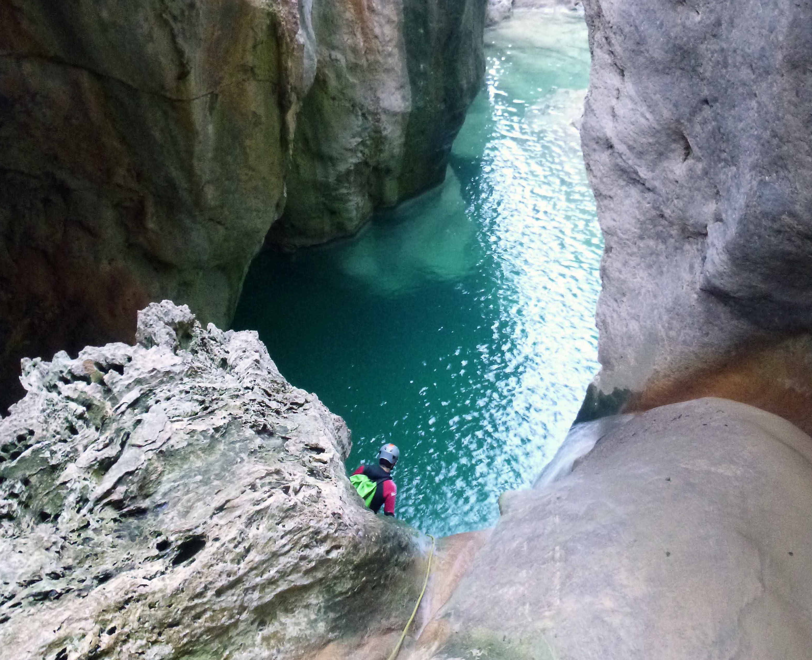 Canyoning in Mallorca, Spain. Canyoning Mallorca
